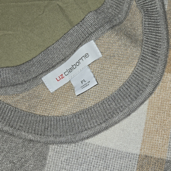 Liz Claiborne 3/4 Sleeve Sweater – Size LP #004 - Picture 2 of 6